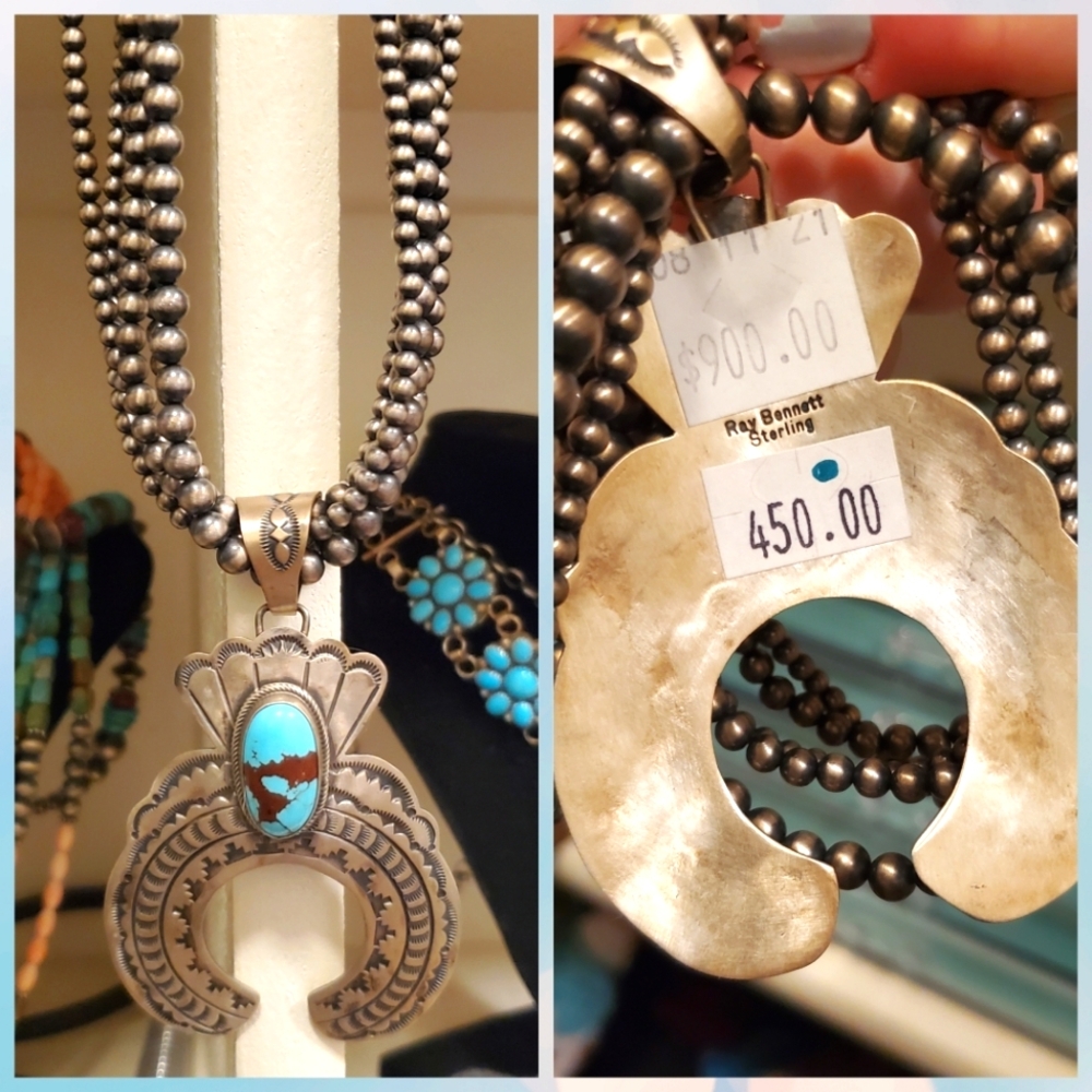 5 strand Navajo Pearls AND naja-authentic